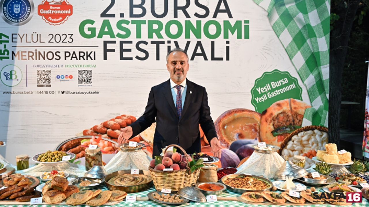 Bursa'da Gastronomi Festivali başlıyor