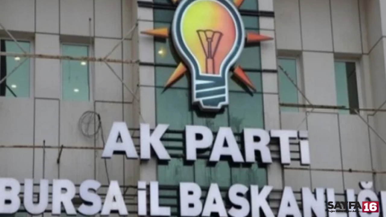 Bursa’da 5 ilçe başkanı istifa etti