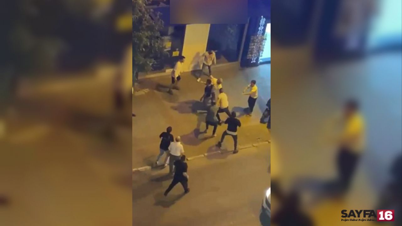 Bursa’da sokak ortasında dehşet anları!