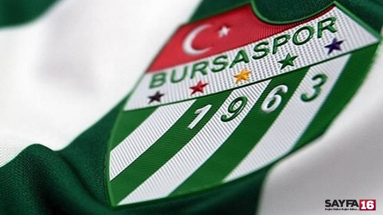 Bursaspor'un ilk yarı maç programı belli oldu