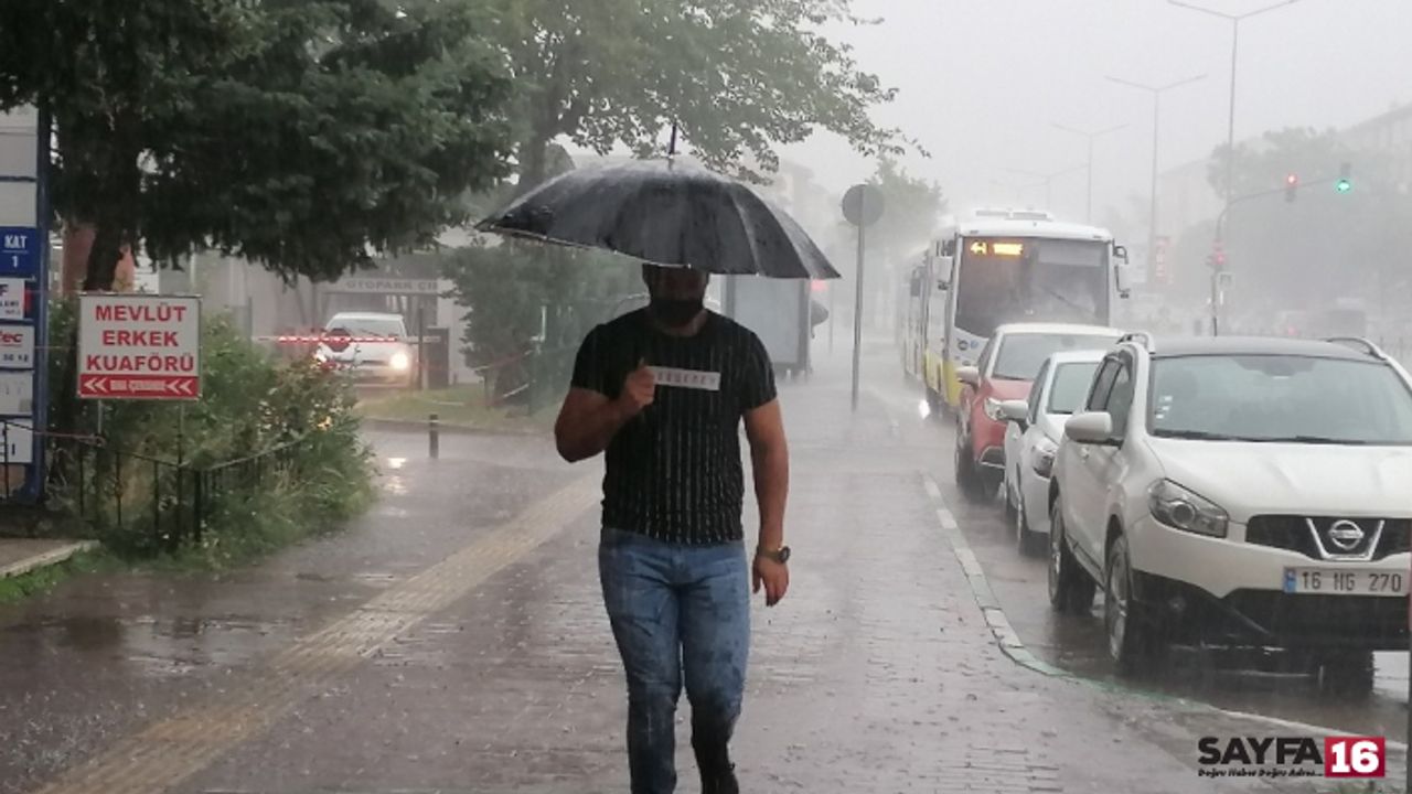 Hafta sonuna dikkat! Bursa'yı sağanak vuracak!