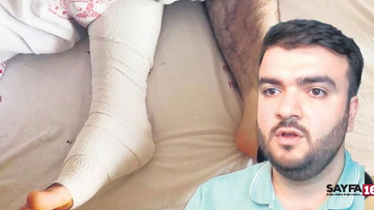 Hayatının şokunu yaşadı! Yanlış ayağını ameliyat ettiler