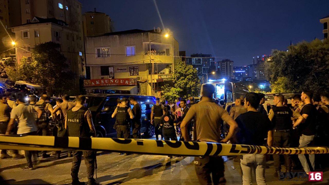 Kağıthane'de çatışma çıktı! Bir polis şehit düştü..