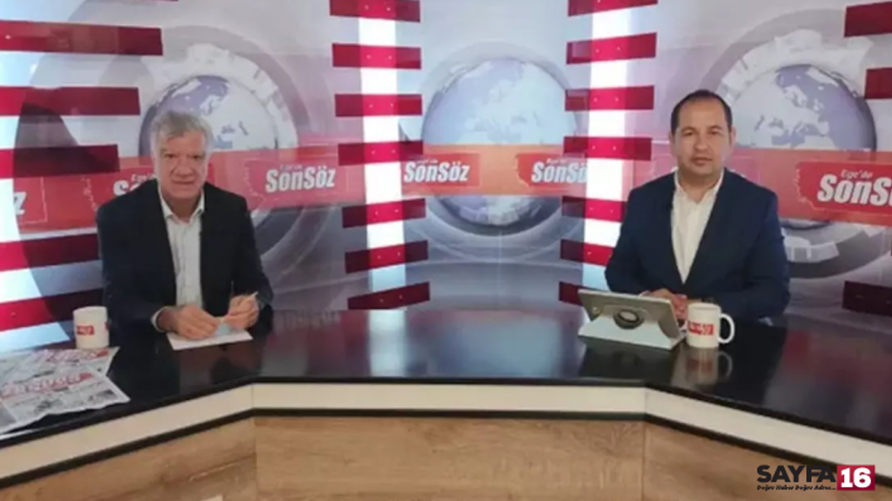 Narlıdere Belediye Başkanı canlı yayında beyin kanaması geçirdi