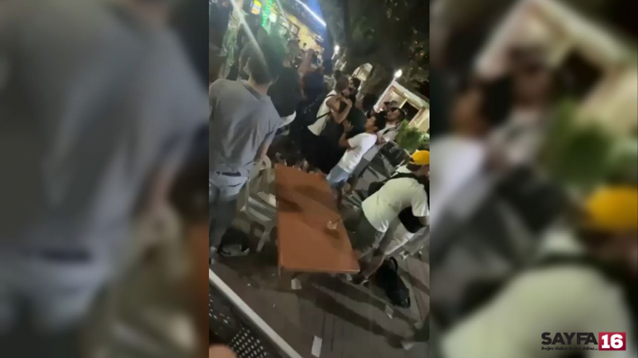 Osmangazi'de meydan muhaberesi gibi kavga kamerada