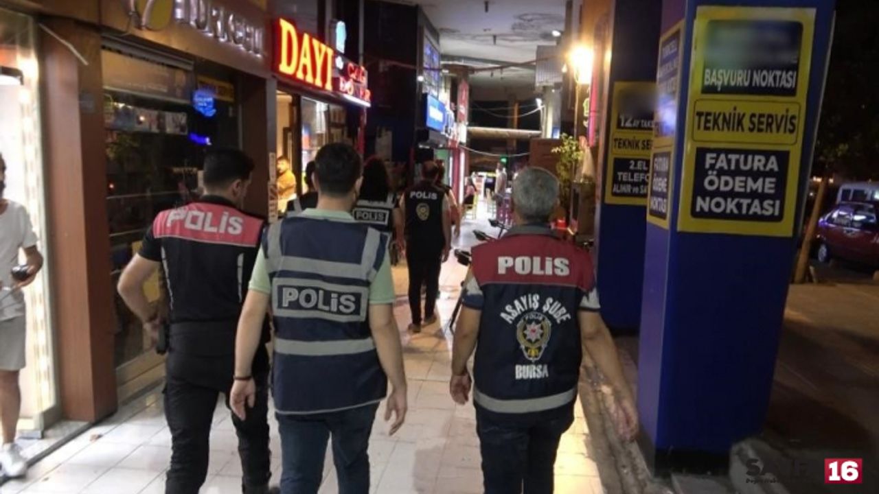 Polis göz açtırmadı! Bursa Görükle tek tek denetlendi..