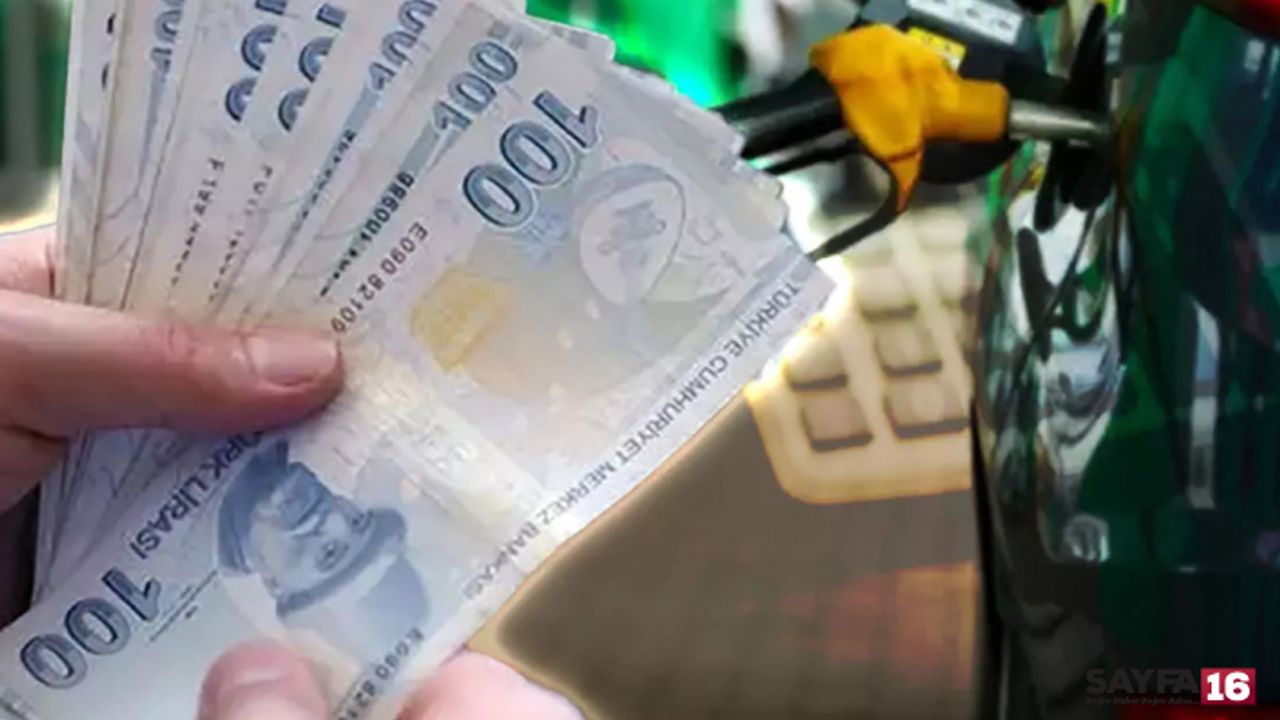 40 liralık mazotun 14 lirası vergi