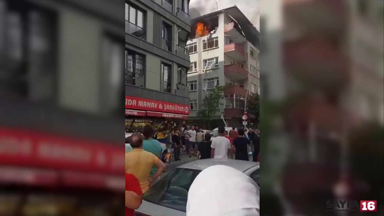 Şirinevler'de Bir Apartman Dairesinde Doğal Gaz Patlaması