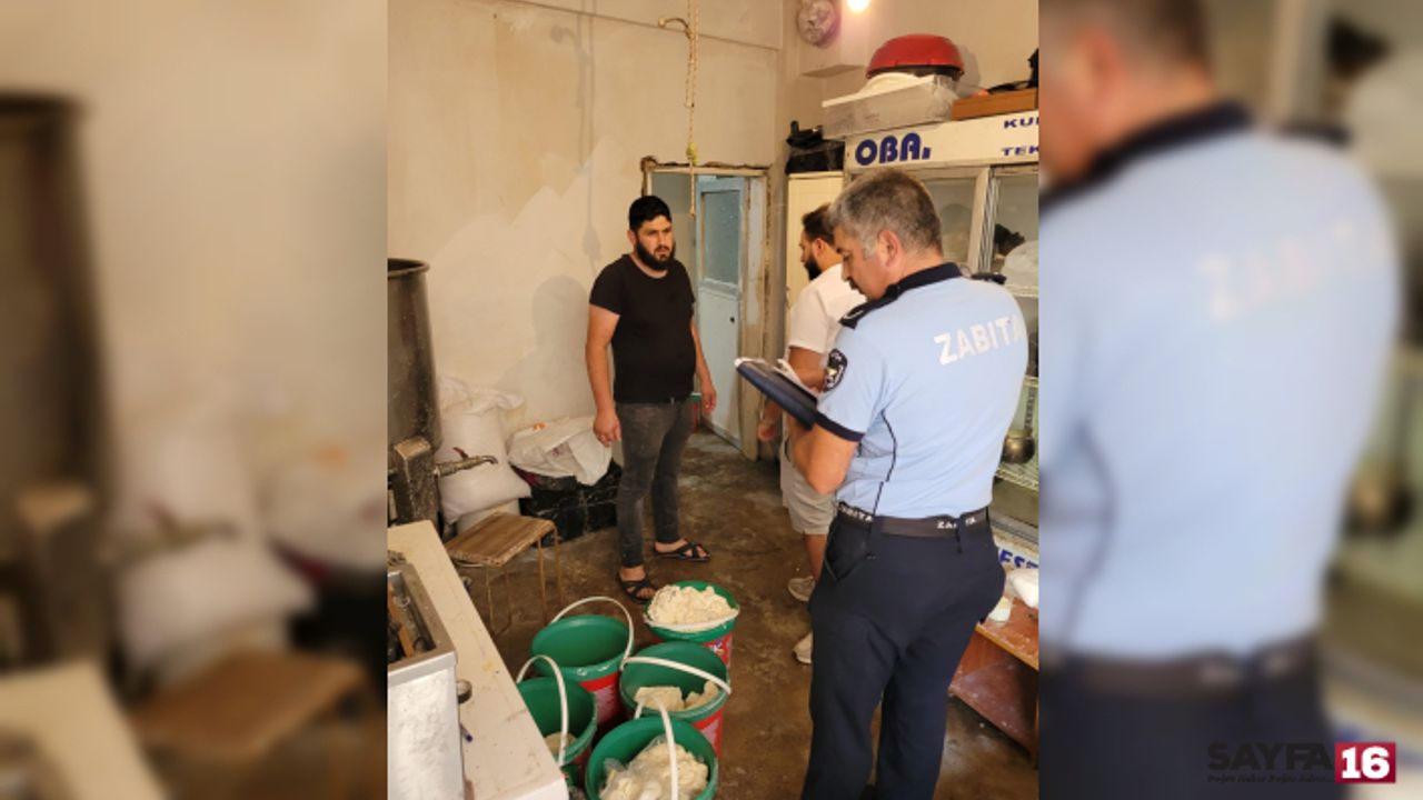 Bursa'da Bir Peynir İmalathanesindeki Görüntüler Mide Bulandırdı