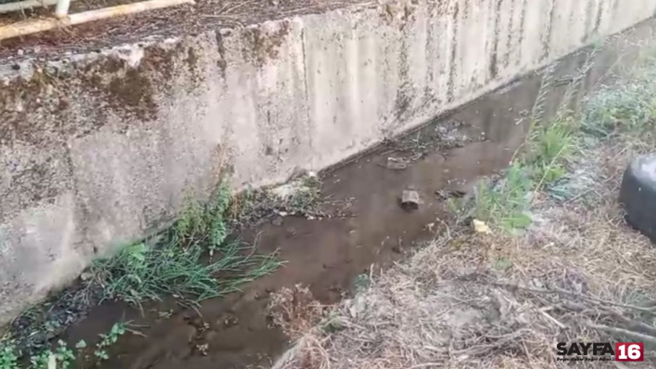 Bursa'da vahim iddia!! Foseptik çukuru içme suyuna karışıyor!