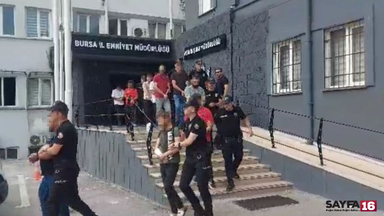 Bursa'da kaçak hükümlüler kıskıvrak yakalandı
