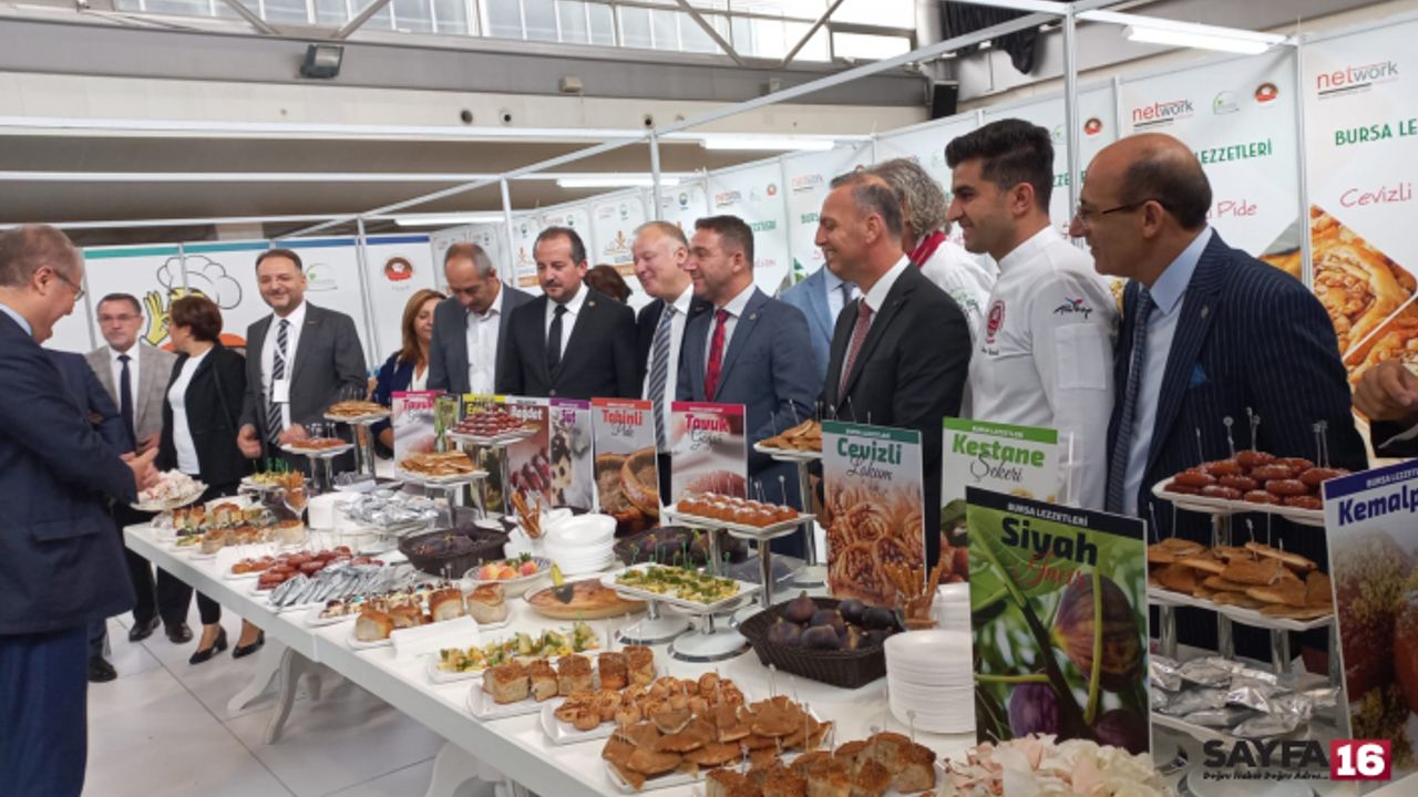 Bursa Gıda Fuarı TURFOOD Perşembe Günü Açılıyor