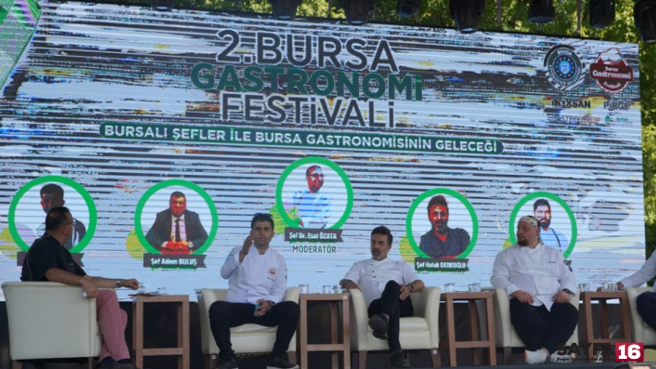 Bursalı şefler, Bursa gastronomisinin geleceğini konuştu