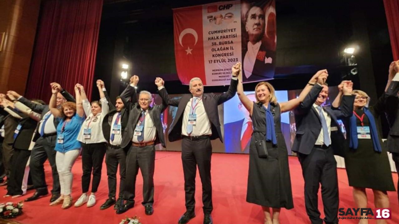 CHP Bursa İl Başkanlığına Nihat Yeşiltaş seçildi