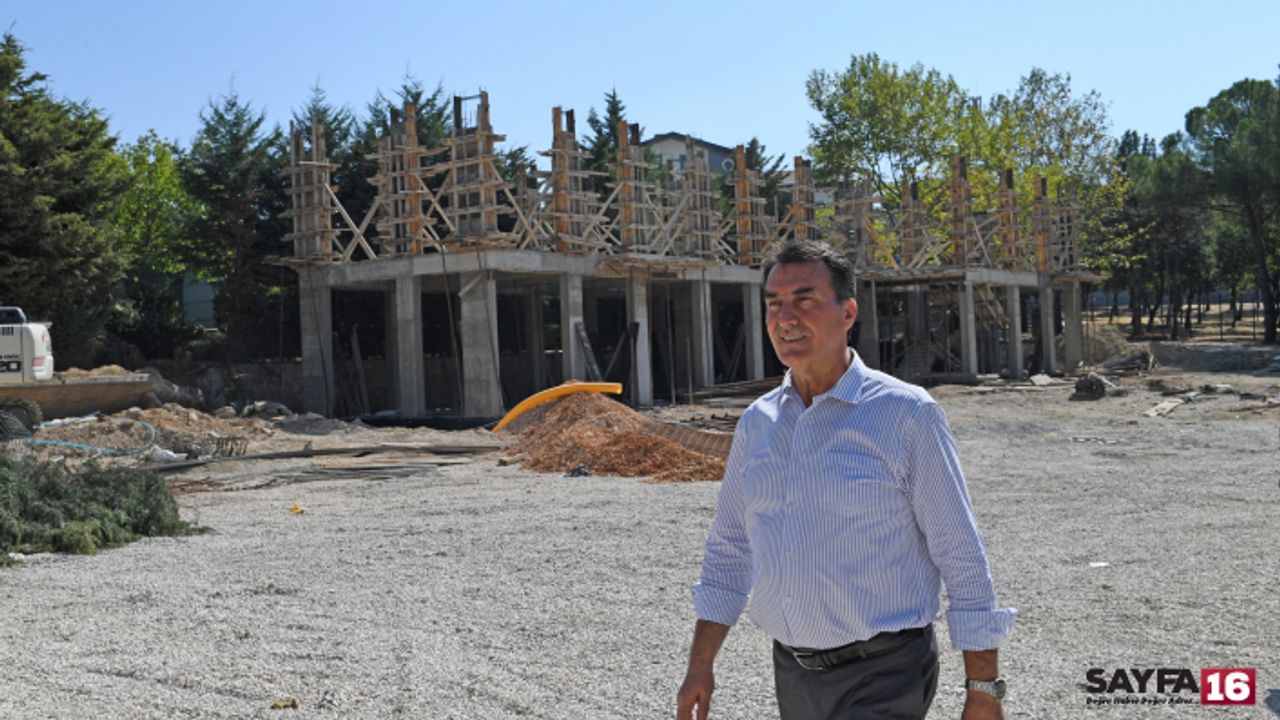 Emek Spor Tesisi Hızla Yükseliyor