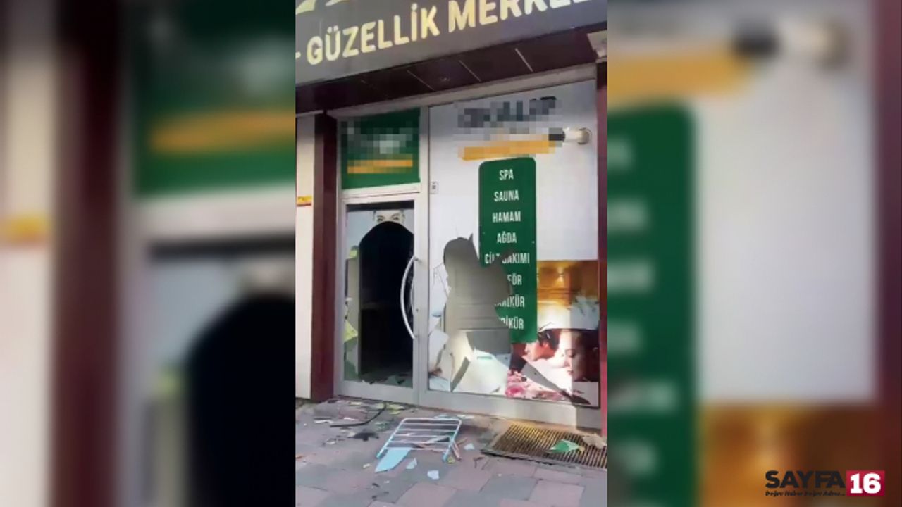İstanbul’dan Malatya'ya gelen baba masaj salonunu bastı