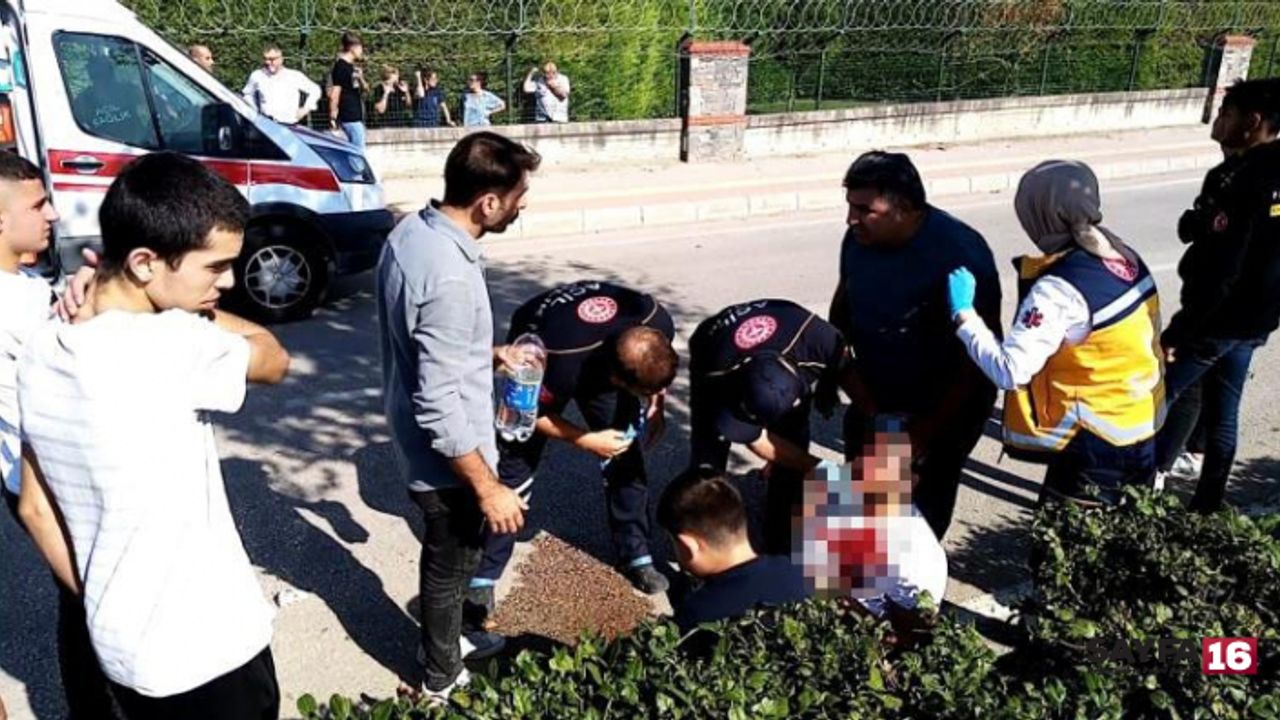 Kaza yaptı 'baba seni istiyorum' dedi