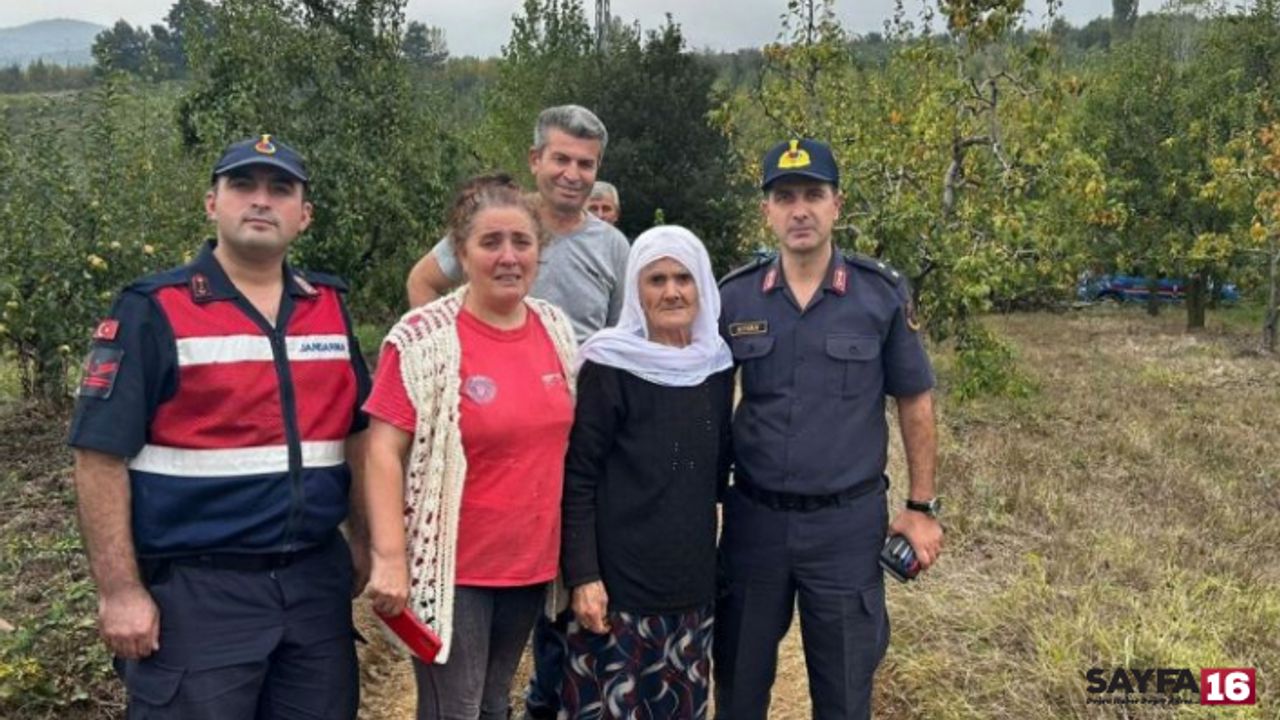 Kestel'de Bağ Evinde Kaybolan Yaşlı Kadın Bulundu