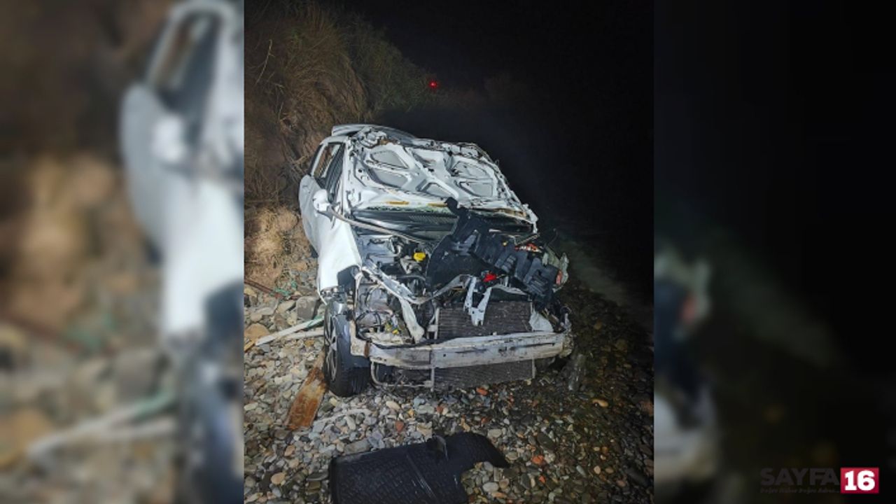 Tekirdağ'da araç denize uçtu! Okul müdürü can verdi..