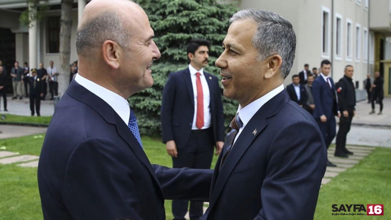 Süleyman Soylu'dan Ali Yerlikaya Ziyareti