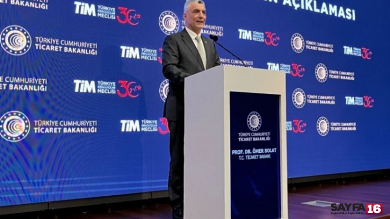 Ticaret Bakanı Bursa'da İhracat Rakamlarını Açıkladı