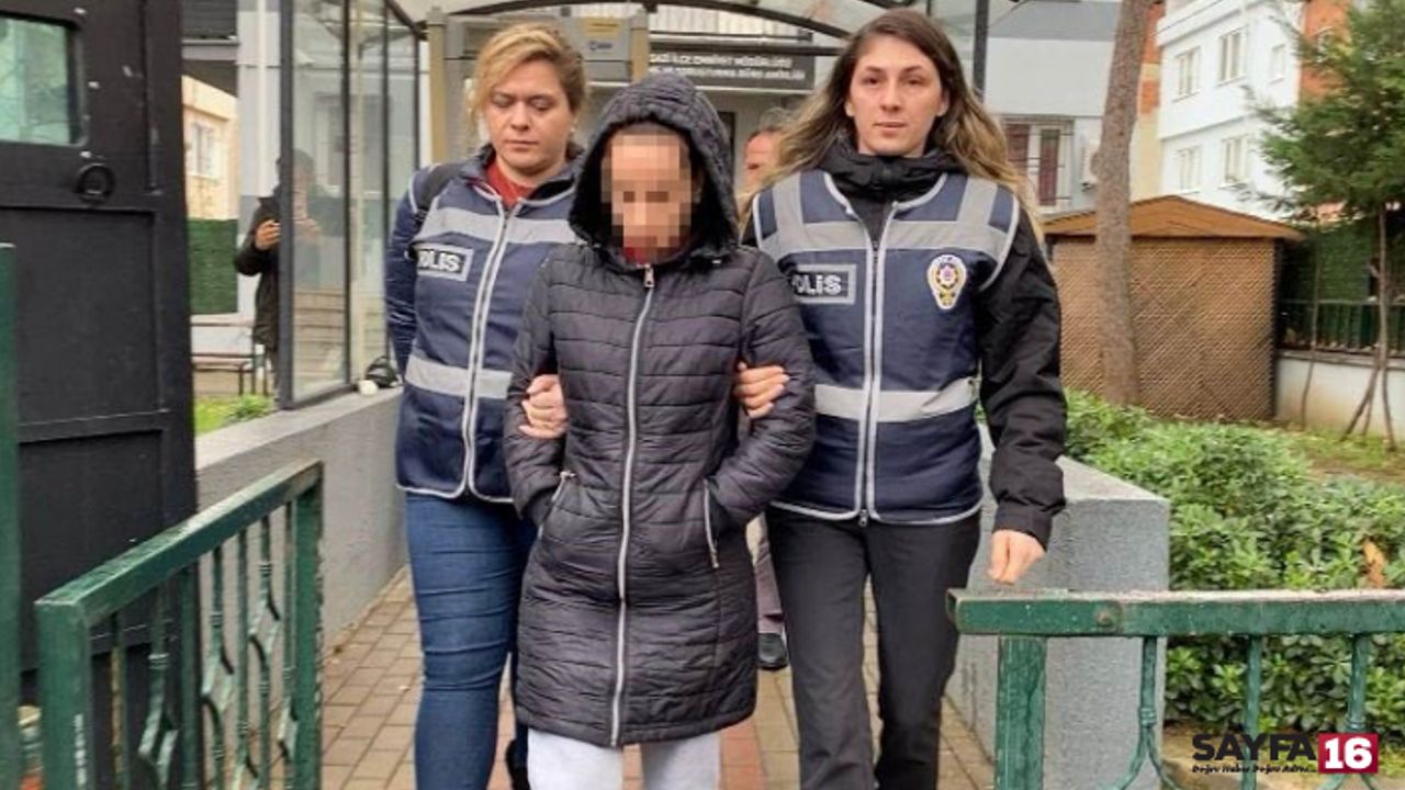 2. Kattan Düşen Kocasının Başında Bıçakla Bekleyen Kadın Tutuklandı