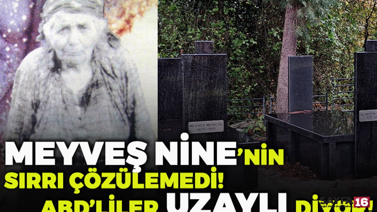 ABD'li Bilim İnsanları Meyveş Nine'nın Uzaylı Olduğuna İnanıyor!