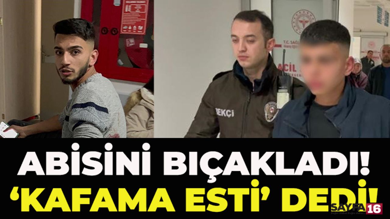 Abisini Bıçakladı, "Kafam Esti, Canım İstedi" Dedi!