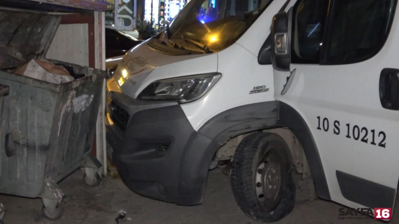 Balıkesir’den Çaldığı Servis Aracını Bursa’da Bırakıp Kaçtı