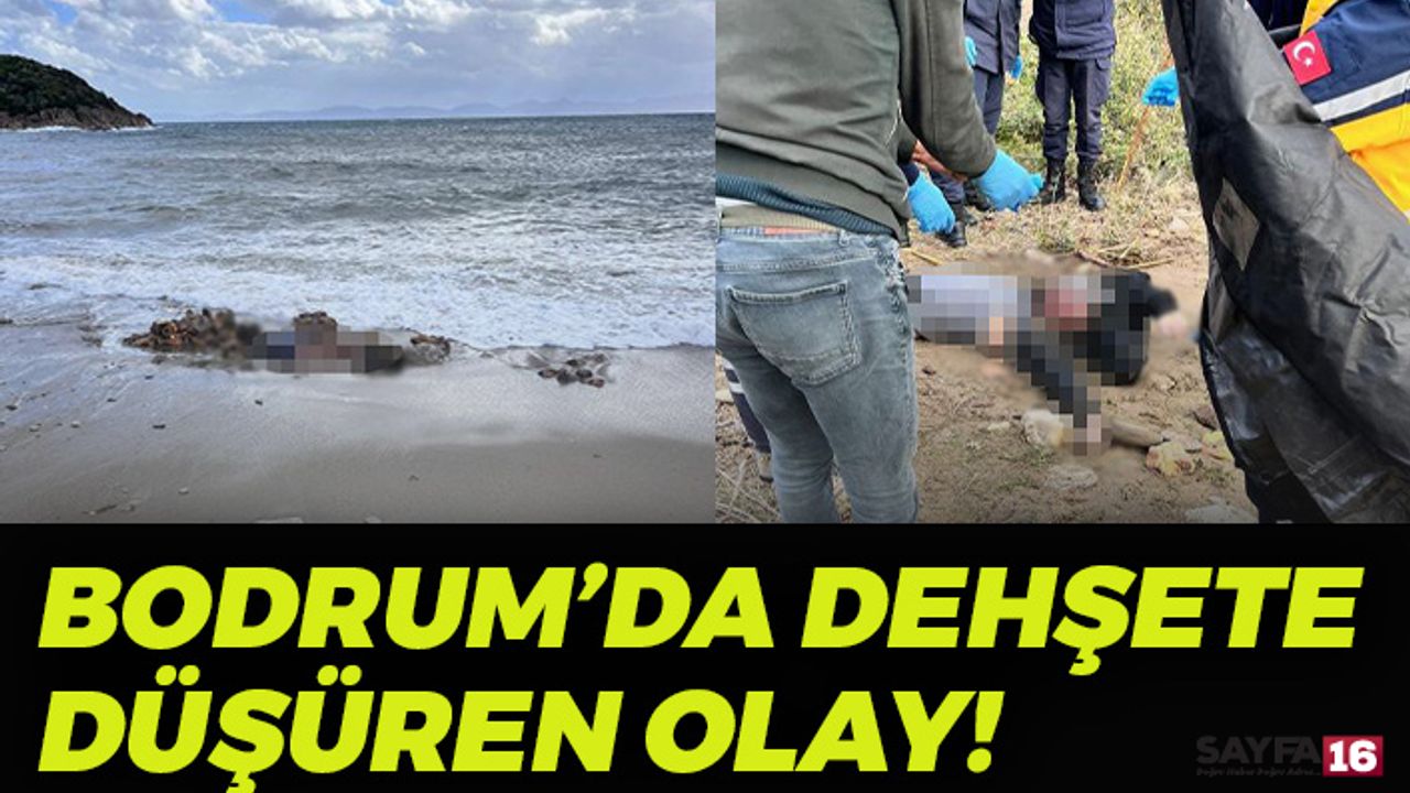 Bodrum’da Denizde ve Sahilde İki Ceset Bulundu