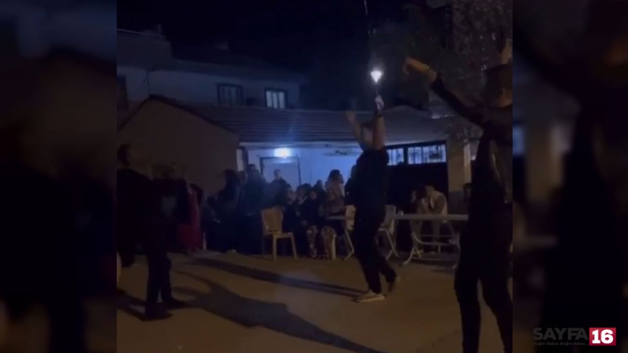 Bursa'da Asker Eğlencesindeki Magandalar Kamerada