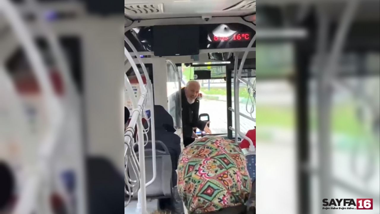 Bursa'da Otobüs Şoförü Çıldırdı!