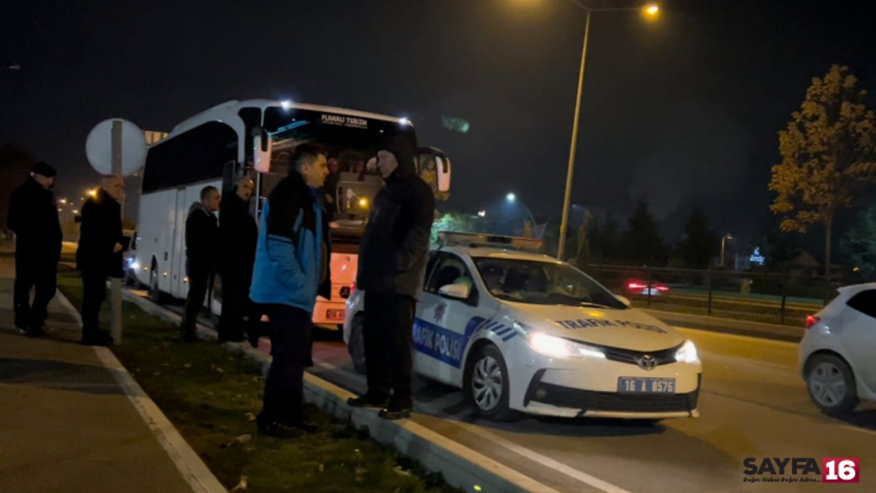 Çalıntı Otobüs ile Anıtkabir Gezisi İnegöl’de Son Buldu