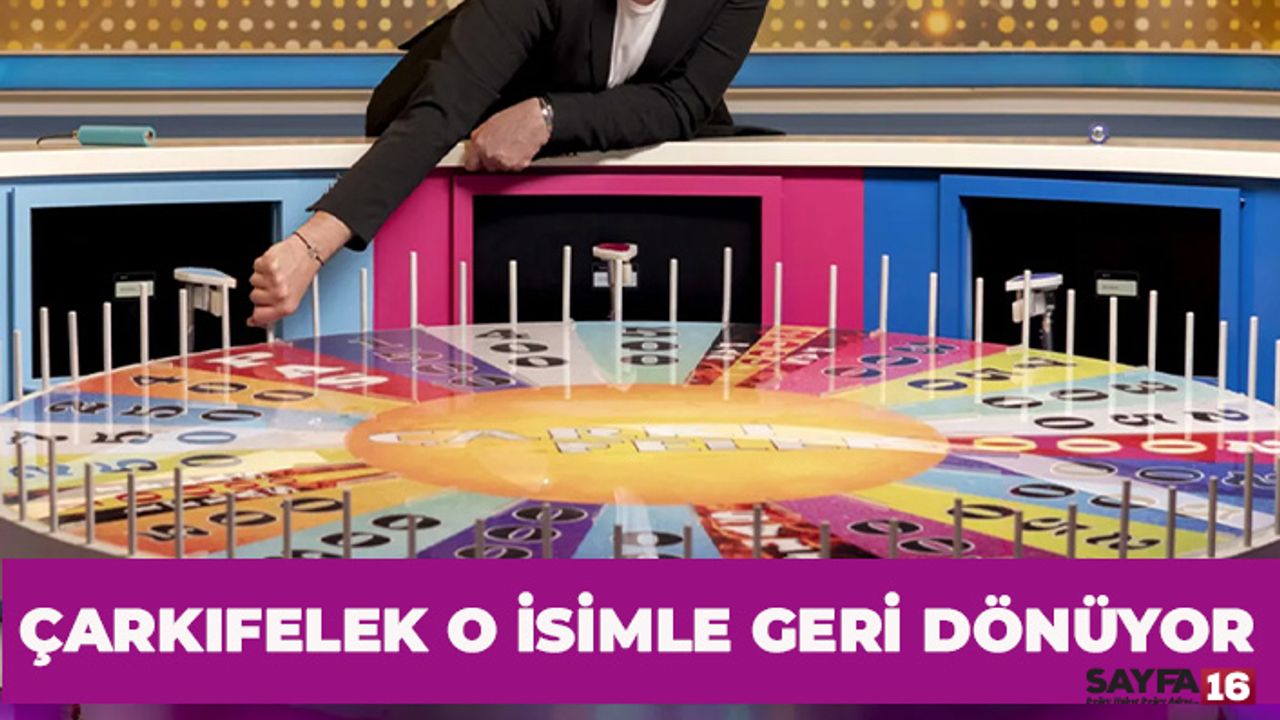 Çarkıfelek Yarışması Cem Davran'ın Sunumuyla Geri Dönüyor