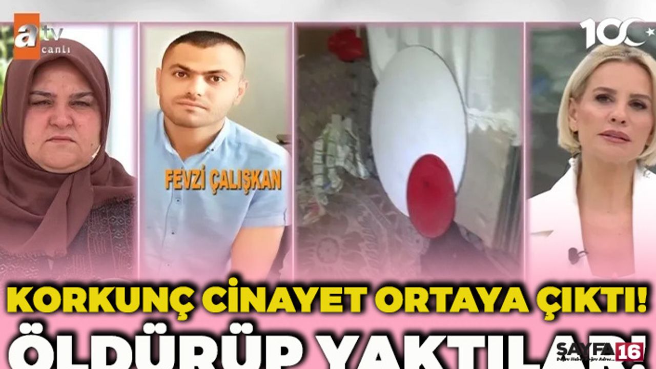 Esra Erol’da Zihinsel Engelli Fevzi’nin Kan Donduran Sonu!
