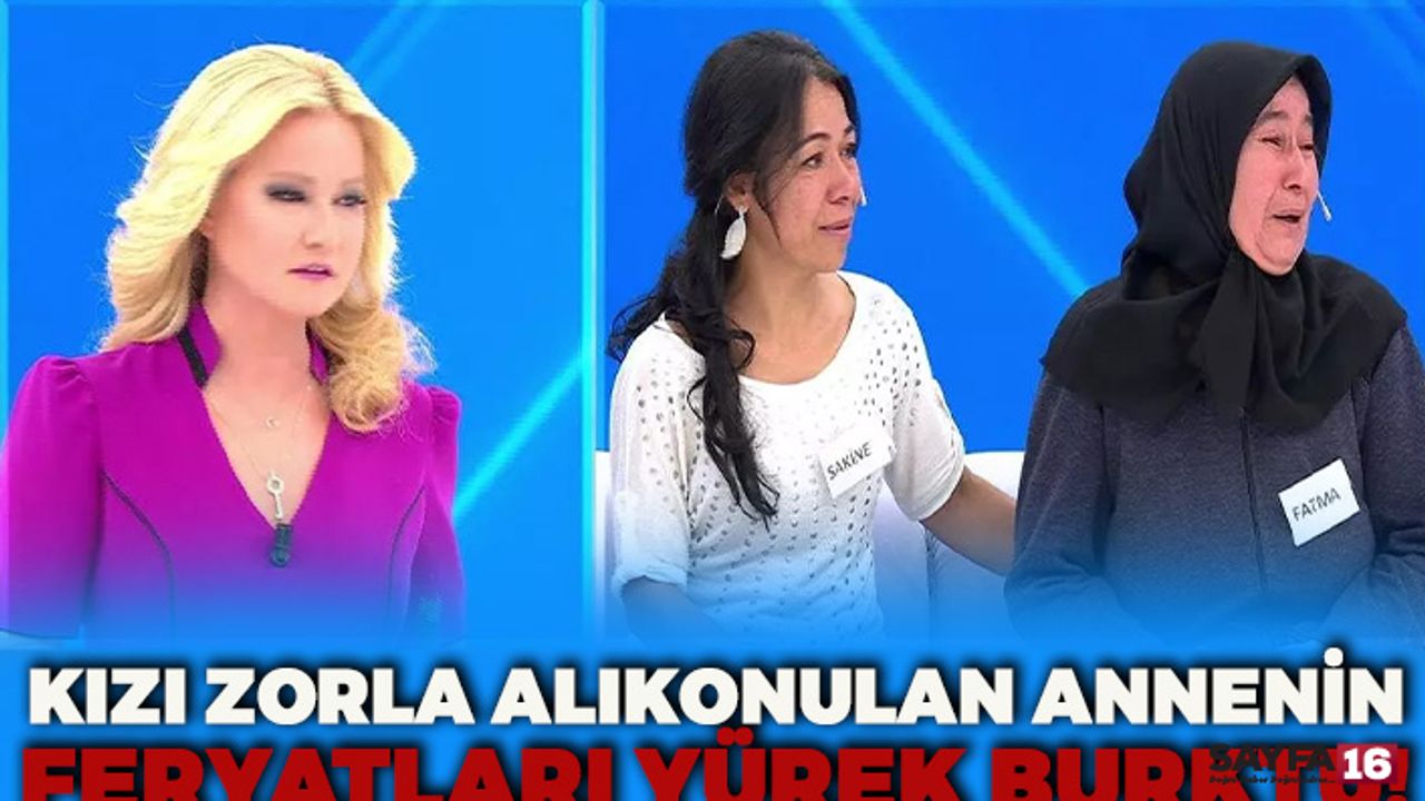 Müge Anlı'da Şantajla Alıkonulan Sibel Karabulut'un Annesinin Feryadı Yürek Burktu!