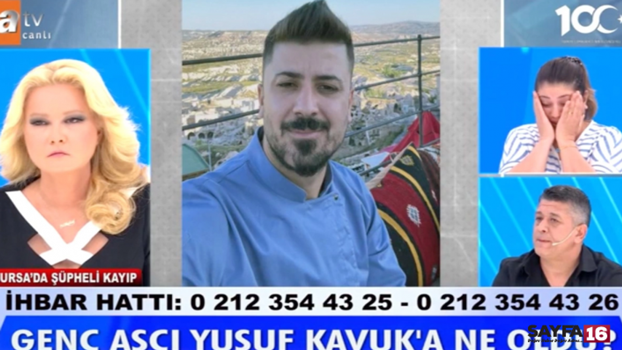 Müge Anlı Genç Aşçı Bursalı Yusuf Kavuk'u Aramaya Devam Ediyor