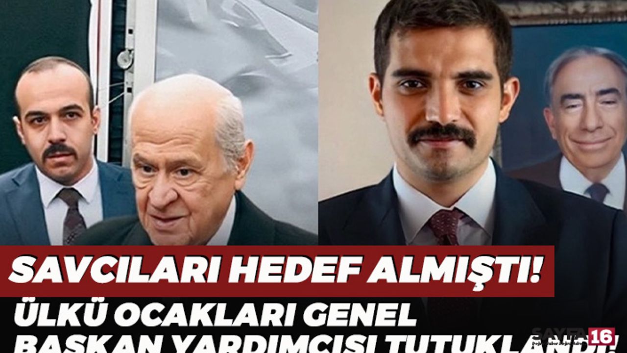 Ülkü Ocakları Genel Başkan Yardımcısı ve Kardeşi Tutuklandı
