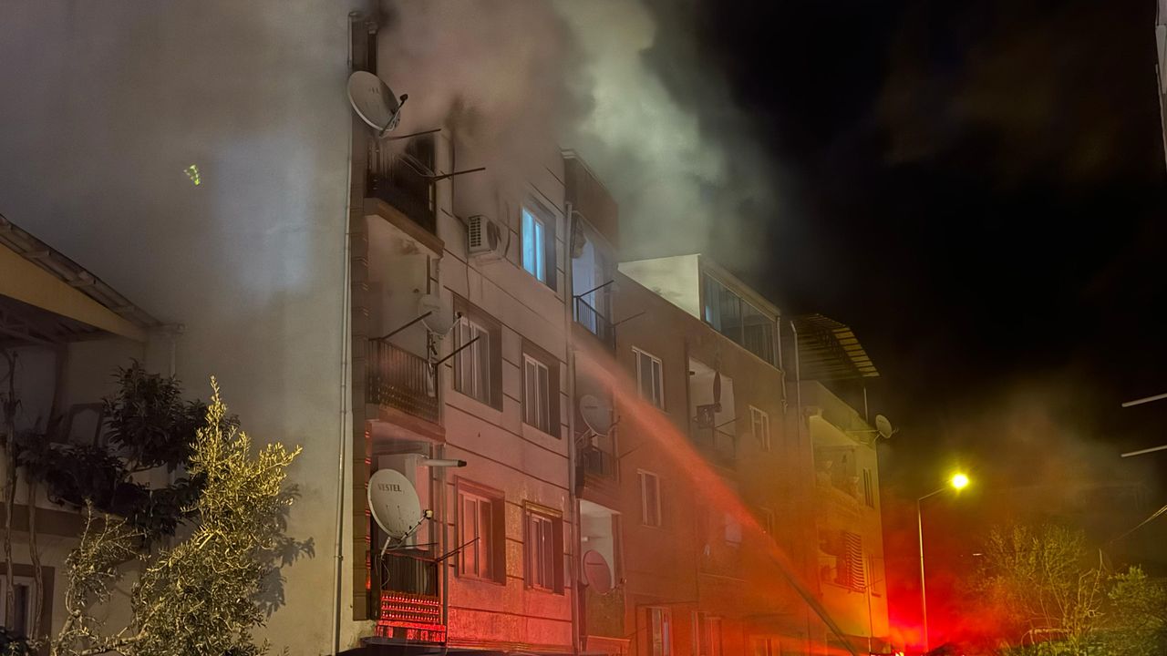 Mudanya'da Korkutan Yangın!