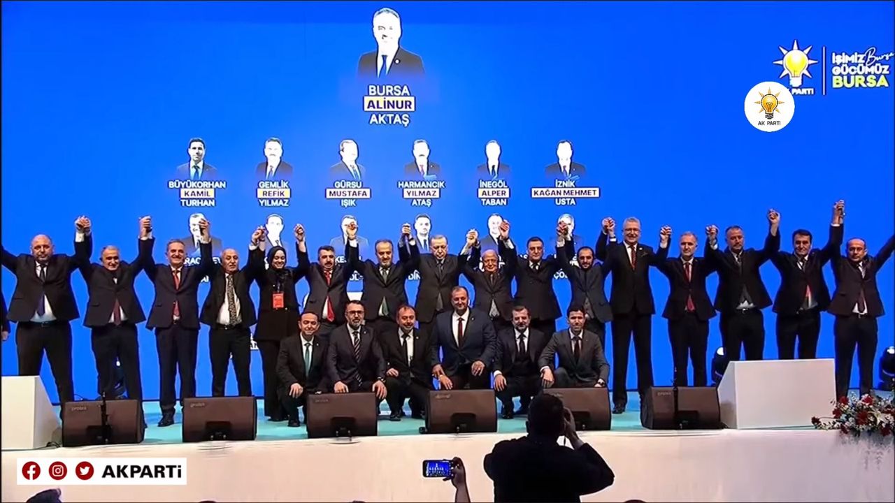Erdoğan Bursa’da 17 İlçenin Adaylarını Açıkladı!
