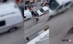 Bursa'da yan baktın kavgasında sokak ringe döndü