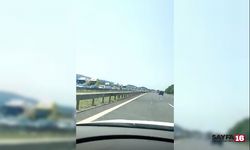 Düzce Bolu arasında kilometrelerce trafik