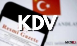 KDV oranı yüzde 18'den yüzde 20'ye çıkarıldı