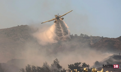 Yangını söndüreyim derken yere çakıldı! 2 pilot can verdi