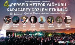 4. Perseid Meteor Yağmuru Karacabey Gözlem Etkinliği!