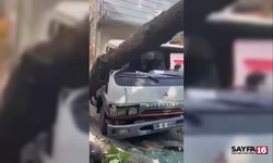Bursa'da talihsiz kaza ucuz atlatıldı