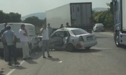 Son dakika!! Yenişehir Havalimanı Yolu'nda feci kaza! 2 ölü 1 yaralı