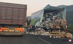Bursa'da feci tır kazası! 2 ölü