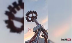 Bursa'da lunapark'ta korkutan an