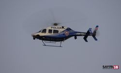 Bursa’da helikopter destekli şafak operasyonu